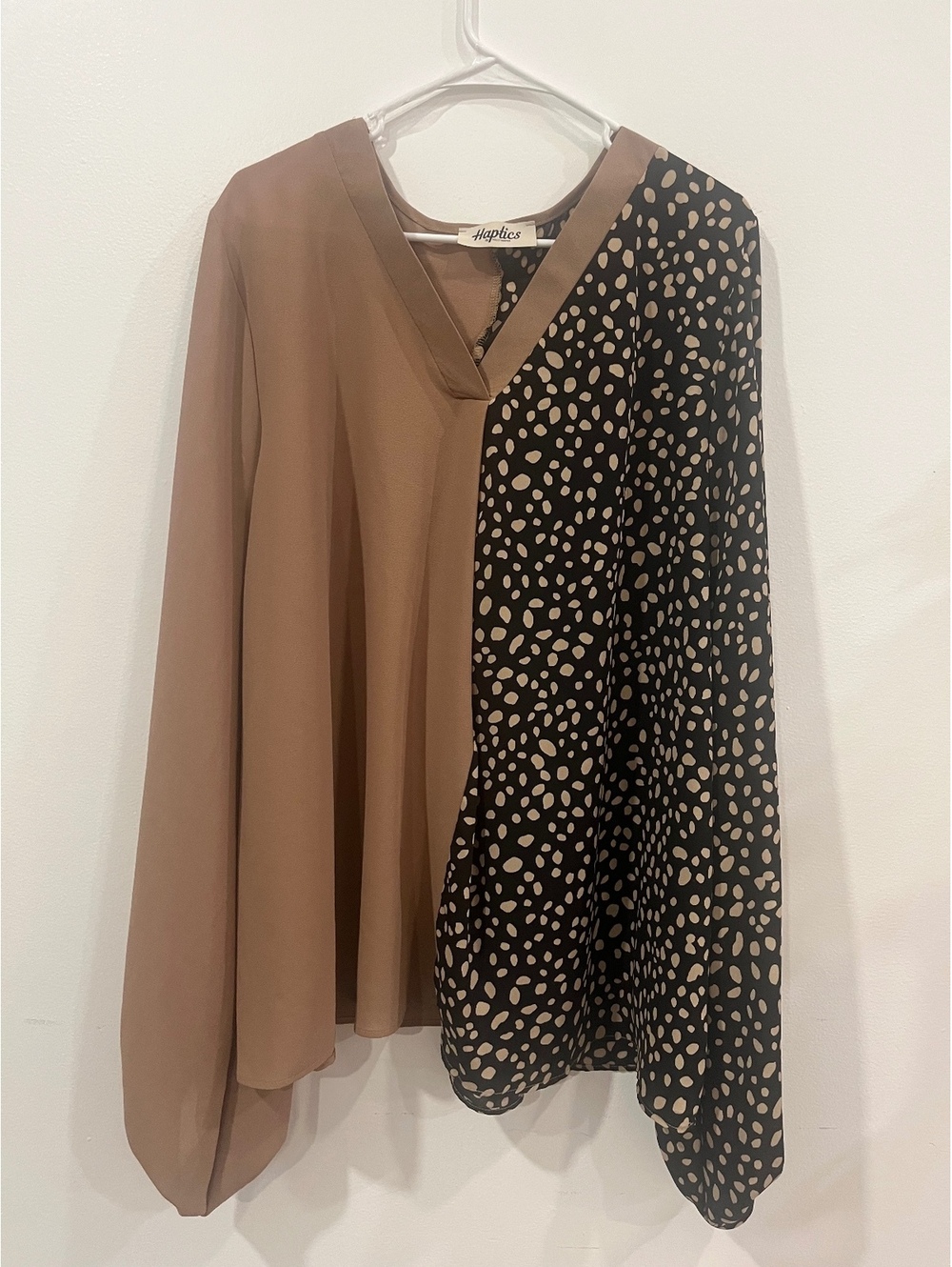 Haptics colorblock blouse 3X